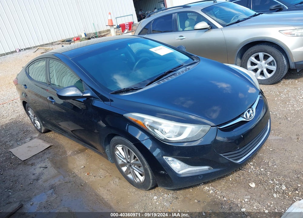 2014 HYUNDAI ELANTRA SE VIN: 5NPDH4AE8EH457418