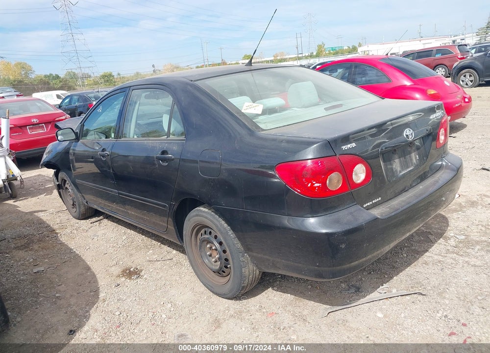 2007 TOYOTA COROLLA LE VIN: 2T1BR32E17C850681