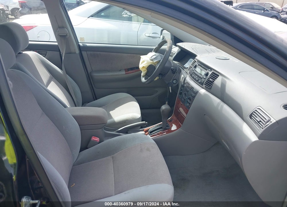 2007 TOYOTA COROLLA LE VIN: 2T1BR32E17C850681