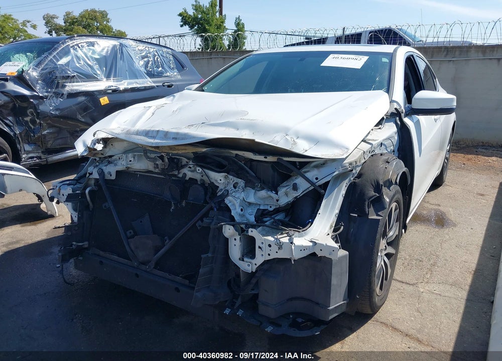 2016 ACURA TLX VIN: 19UUB1F33GA015892