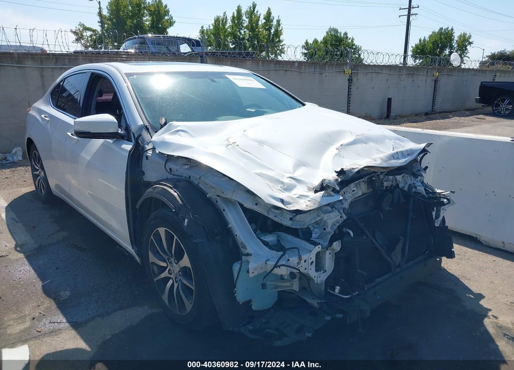 2016 ACURA TLX VIN: 19UUB1F33GA015892