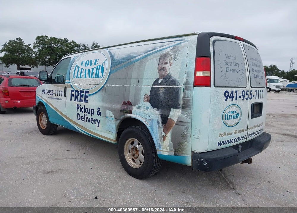 2007 CHEVROLET EXPRESS WORK VAN VIN: 1GCFG15X871218144