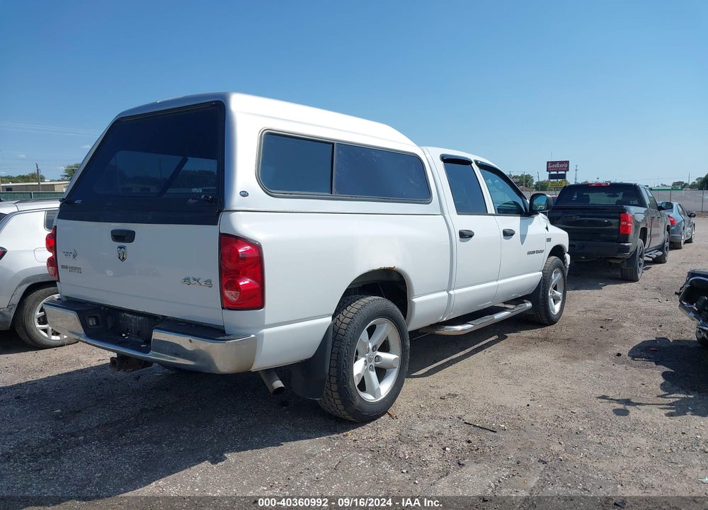 2007 DODGE RAM 1500 SLT/TRX4 OFF ROAD/SPORT VIN: 1D7HU18297S264230