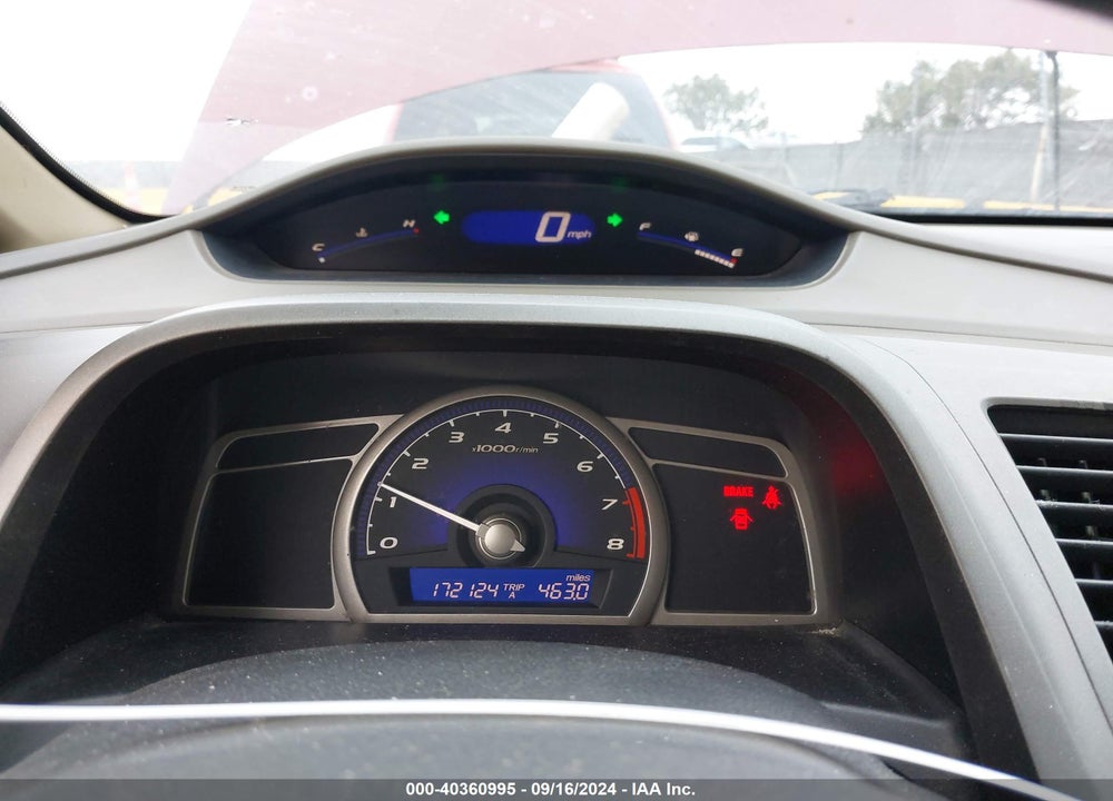 2007 HONDA CIVIC LX VIN: 1HGFA15567L105976