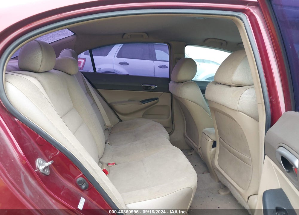 2007 HONDA CIVIC LX VIN: 1HGFA15567L105976