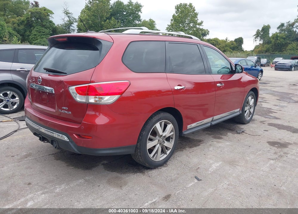 2013 NISSAN PATHFINDER VIN: 5N1AR2MM2DC619511
