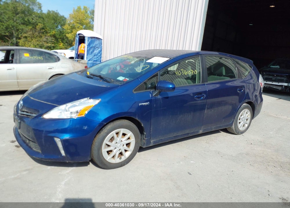 2013 TOYOTA PRIUS V TWO VIN: JTDZN3EUXD3218795