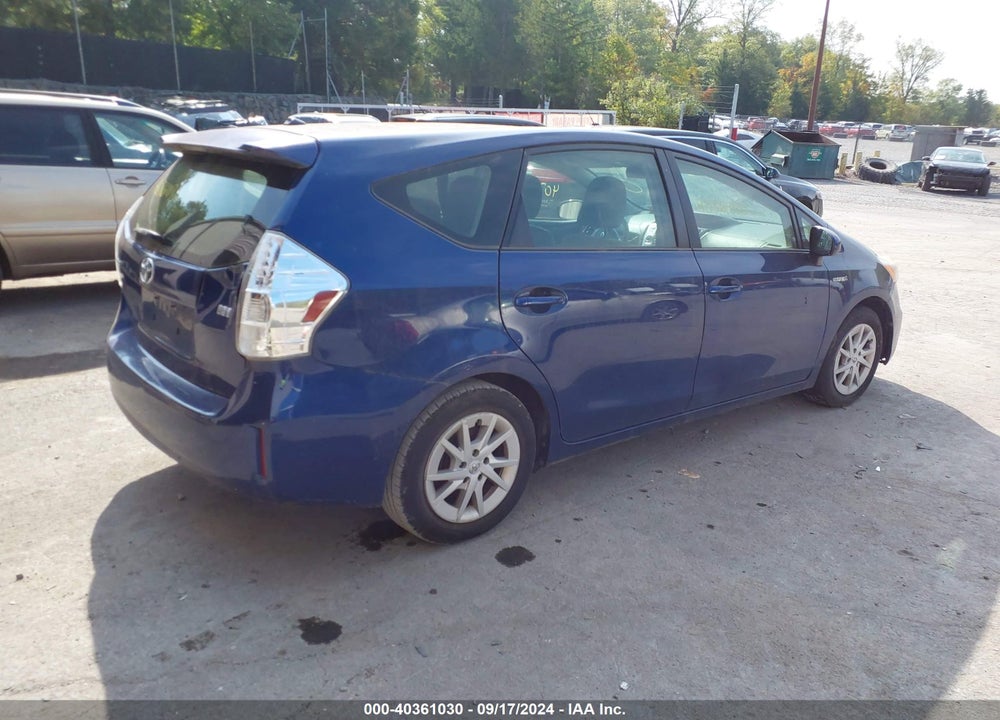 2013 TOYOTA PRIUS V TWO VIN: JTDZN3EUXD3218795