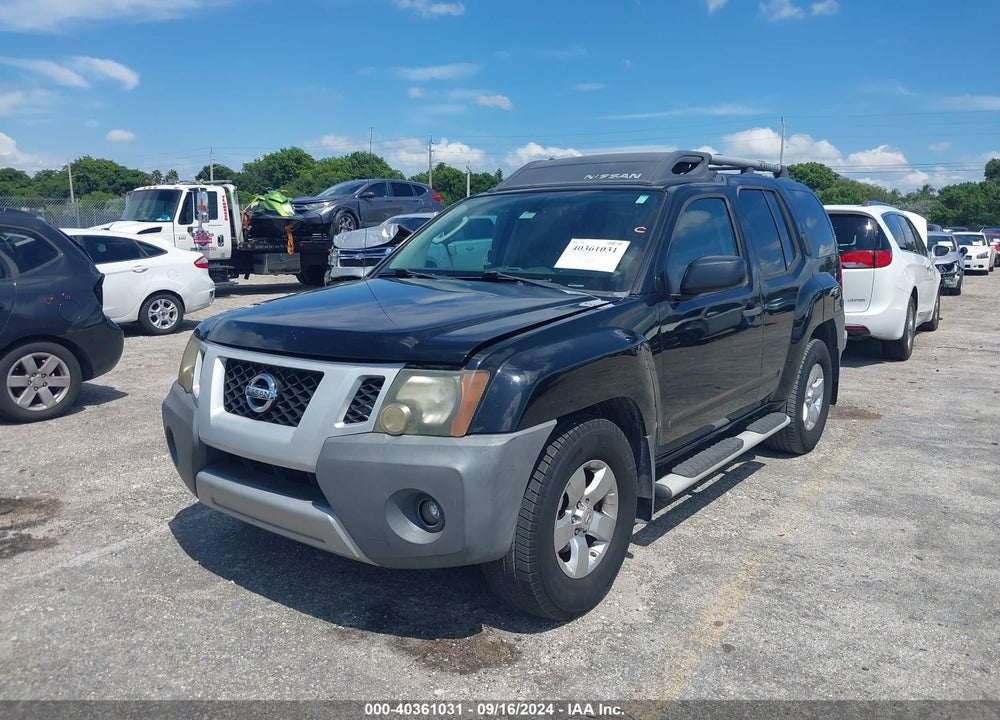 2010 NISSAN XTERRA S VIN: 5N1AN0NU1AC516378