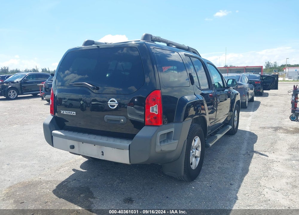 2010 NISSAN XTERRA S VIN: 5N1AN0NU1AC516378