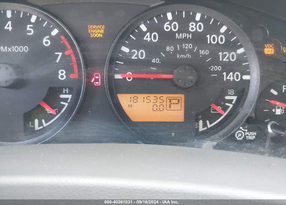 2010 NISSAN XTERRA S VIN: 5N1AN0NU1AC516378