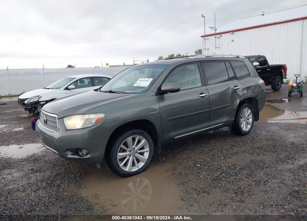 2009 TOYOTA HIGHLANDER HYBRID LIMITED VIN: JTEEW44A292028572