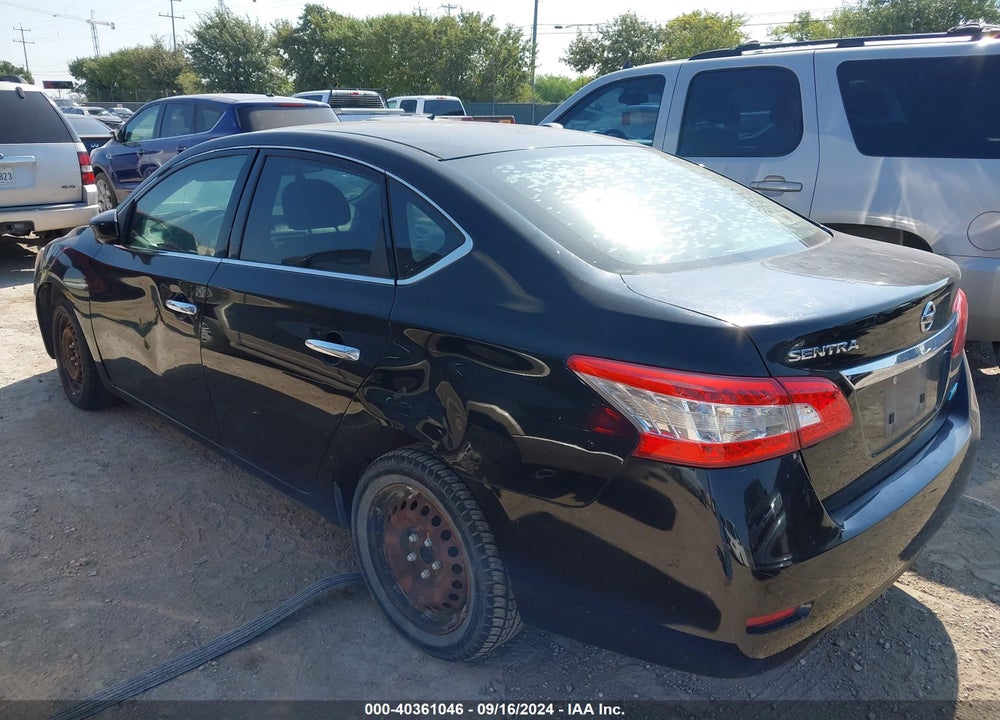2014 NISSAN SENTRA S VIN: 3N1AB7AP6EL688067