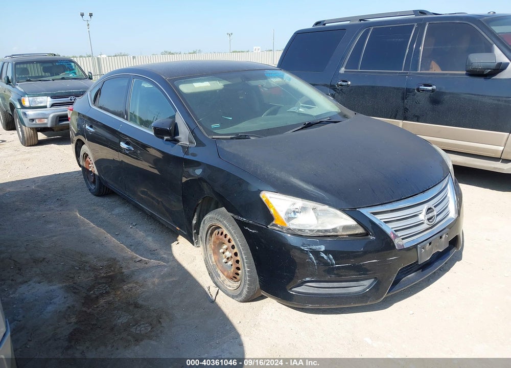2014 NISSAN SENTRA S VIN: 3N1AB7AP6EL688067