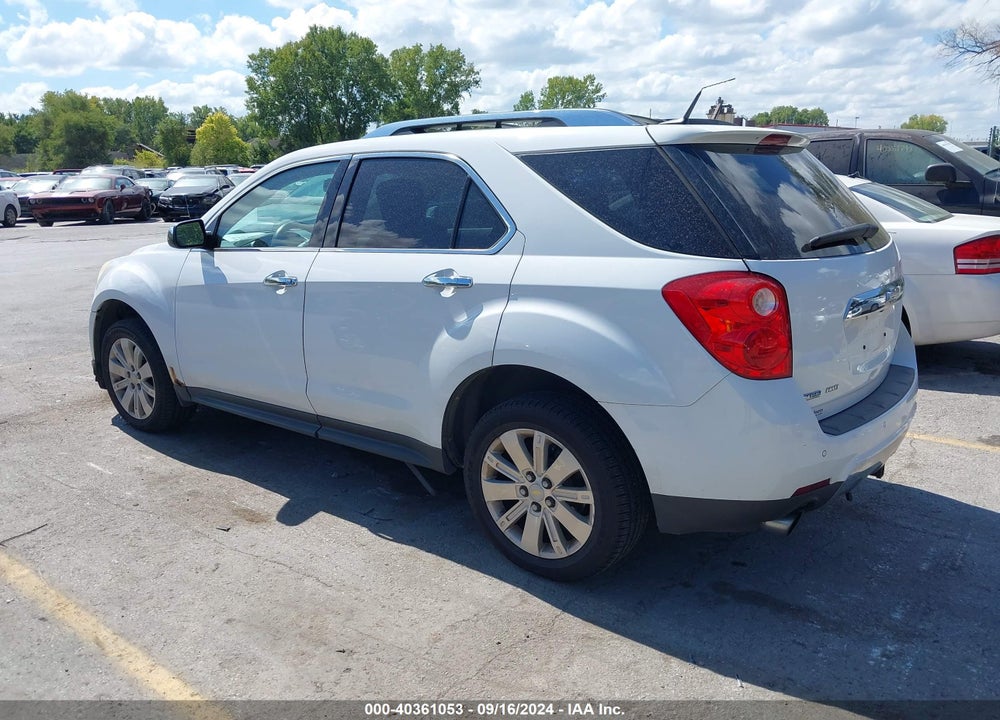 2011 CHEVROLET EQUINOX LTZ VIN: 2CNFLGE59B6227532