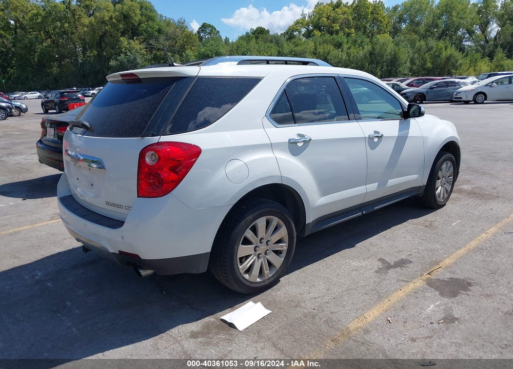2011 CHEVROLET EQUINOX LTZ VIN: 2CNFLGE59B6227532