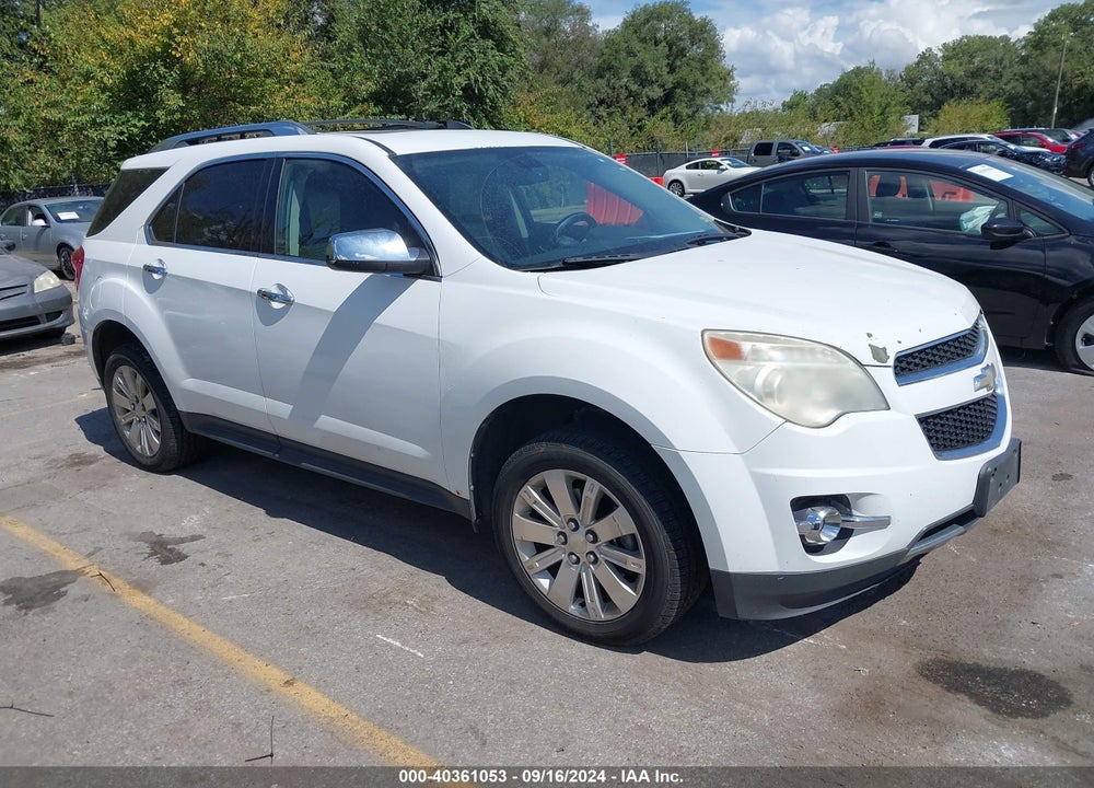 2011 CHEVROLET EQUINOX LTZ VIN: 2CNFLGE59B6227532