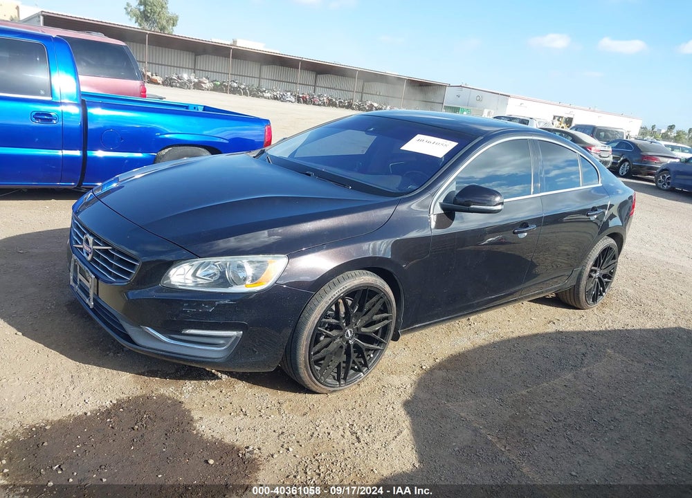 2015 VOLVO S60 T5 PREMIER VIN: YV126MFK1F1344800