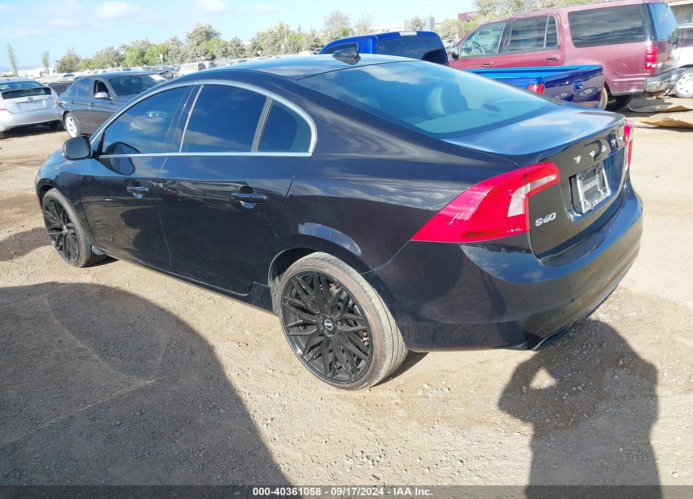 2015 VOLVO S60 T5 PREMIER VIN: YV126MFK1F1344800