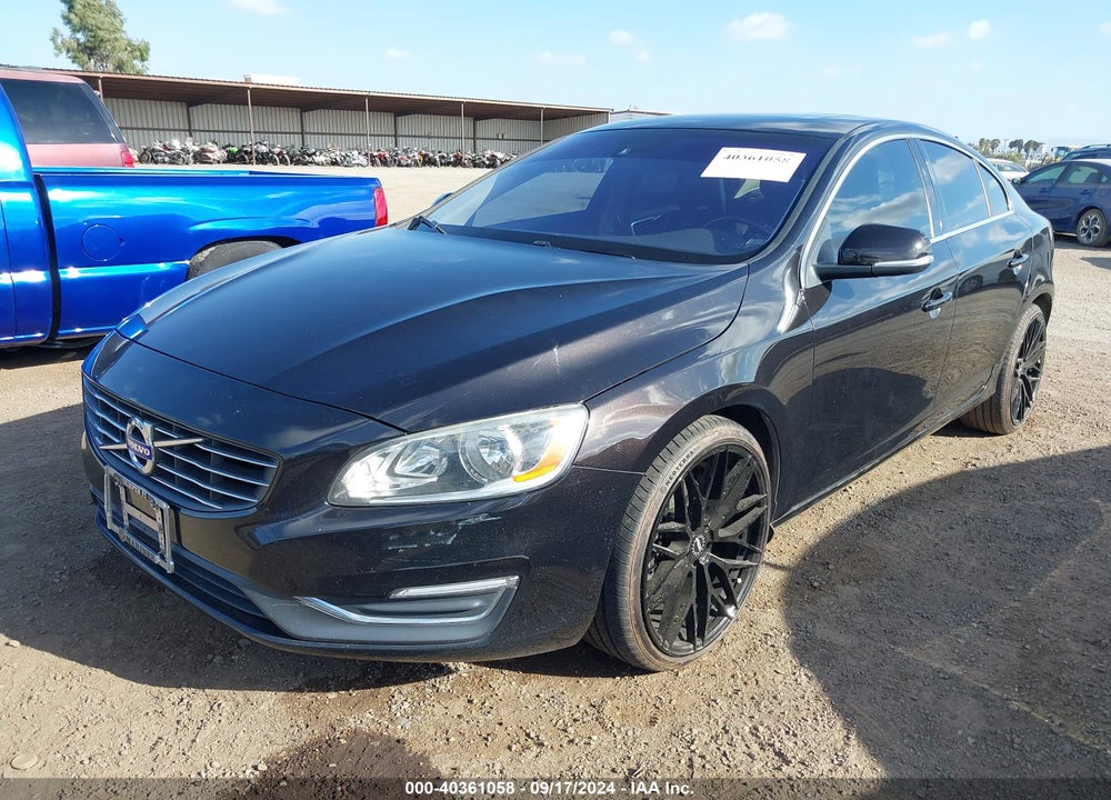2015 VOLVO S60 T5 PREMIER VIN: YV126MFK1F1344800