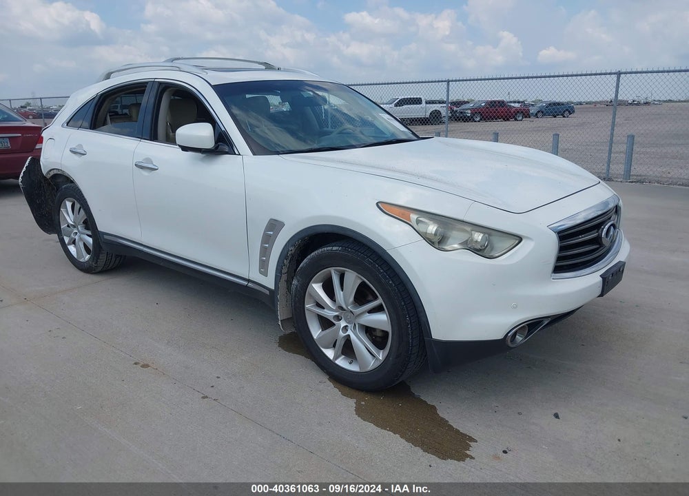 2012 INFINITI FX35 VIN: JN8AS1MU8CM120163