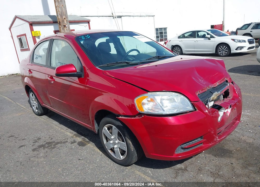 2010 CHEVROLET AVEO LT VIN: KL1TD5DE5AB119874