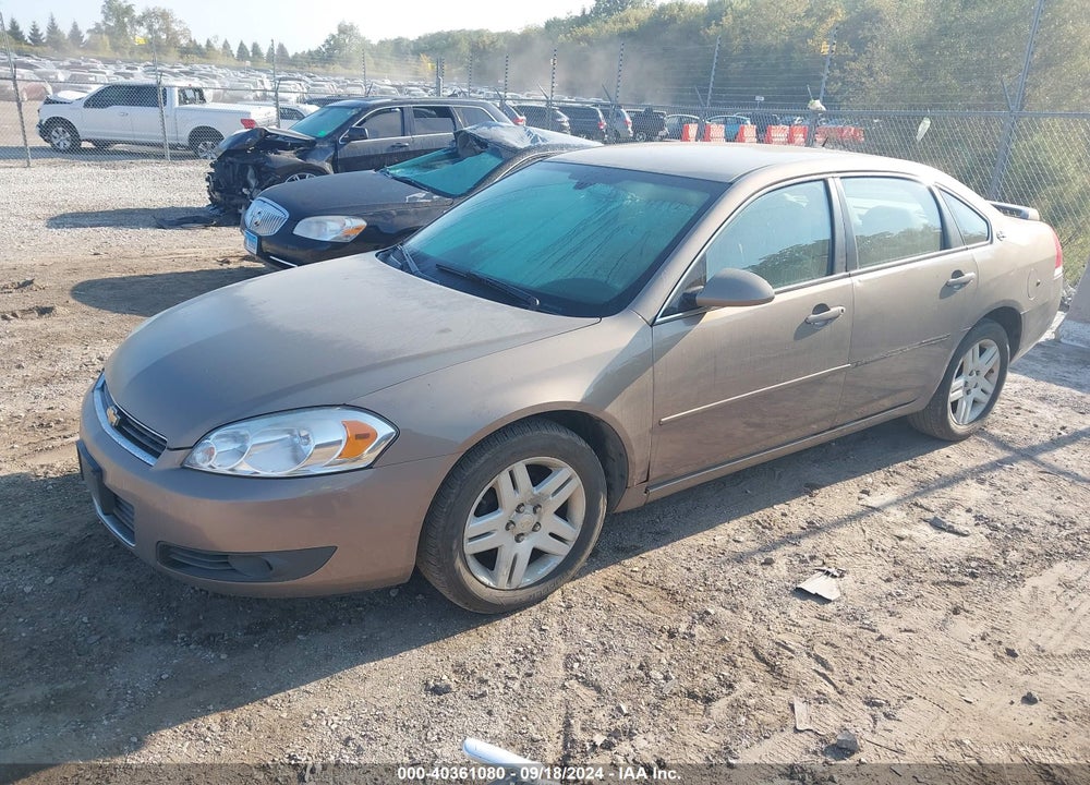 2007 CHEVROLET IMPALA LT VIN: 2G1WC58R779186761