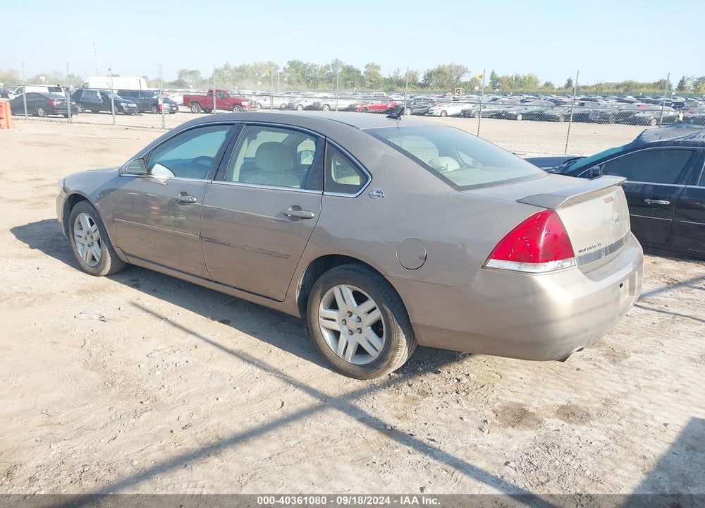 2007 CHEVROLET IMPALA LT VIN: 2G1WC58R779186761