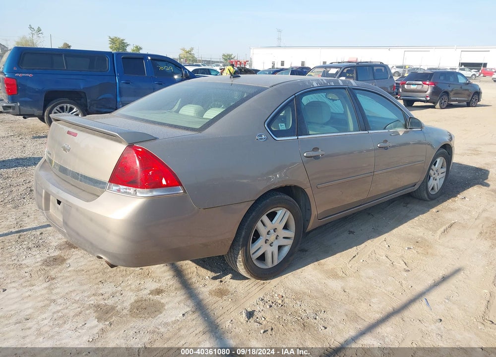 2007 CHEVROLET IMPALA LT VIN: 2G1WC58R779186761