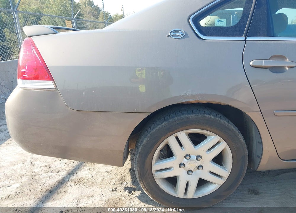 2007 CHEVROLET IMPALA LT VIN: 2G1WC58R779186761