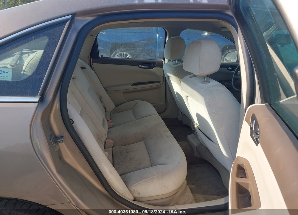 2007 CHEVROLET IMPALA LT VIN: 2G1WC58R779186761