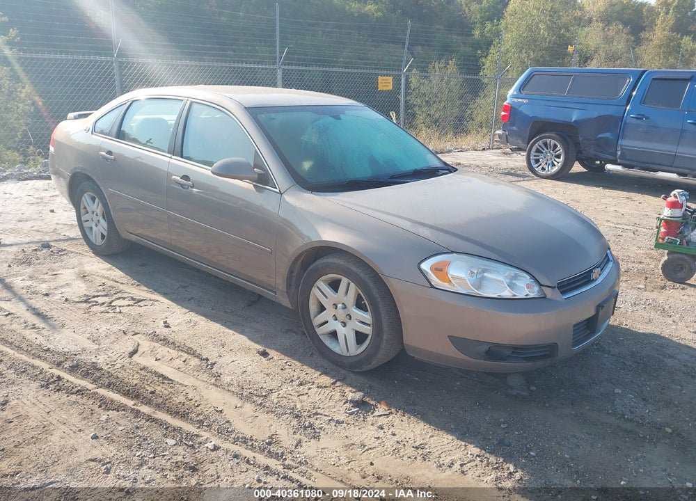 2007 CHEVROLET IMPALA LT VIN: 2G1WC58R779186761