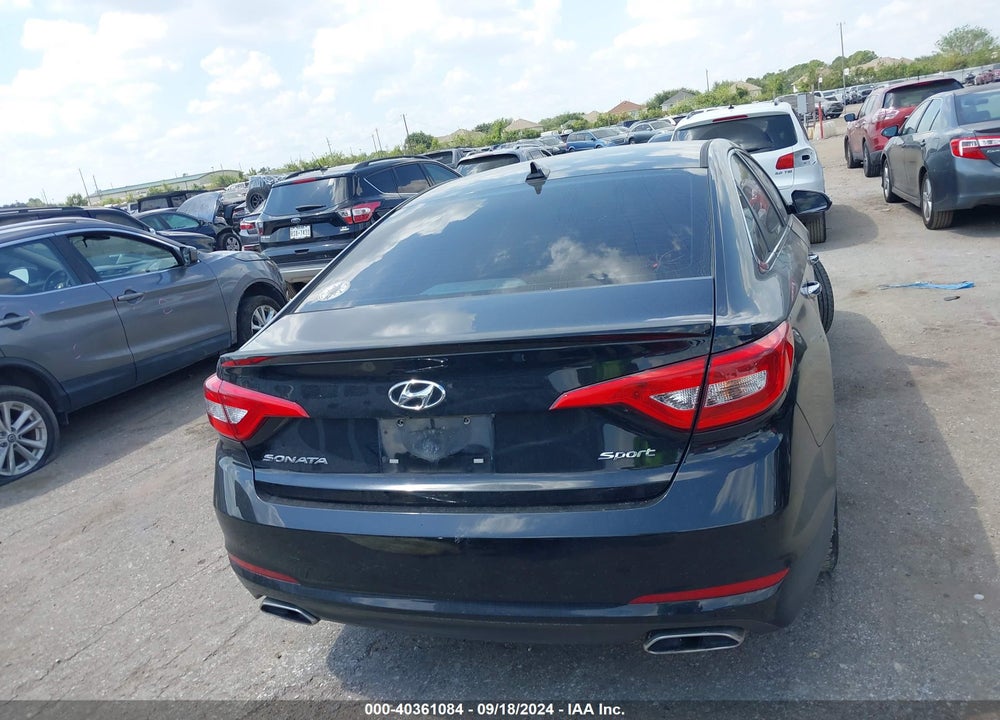2016 HYUNDAI SONATA SPORT VIN: 5NPE34AF9GH374286