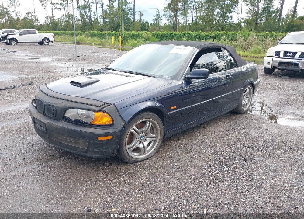2001 BMW 330CI VIN: WBABS53441JU85797