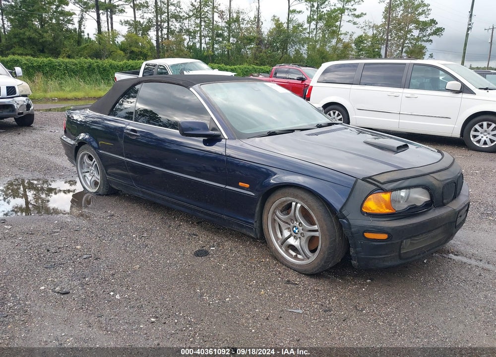 2001 BMW 330CI VIN: WBABS53441JU85797