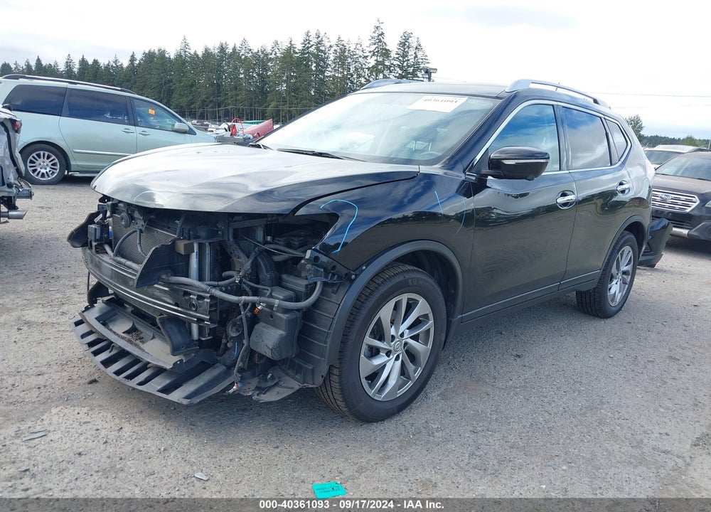 2015 NISSAN ROGUE SL VIN: 5N1AT2MV5FC917631