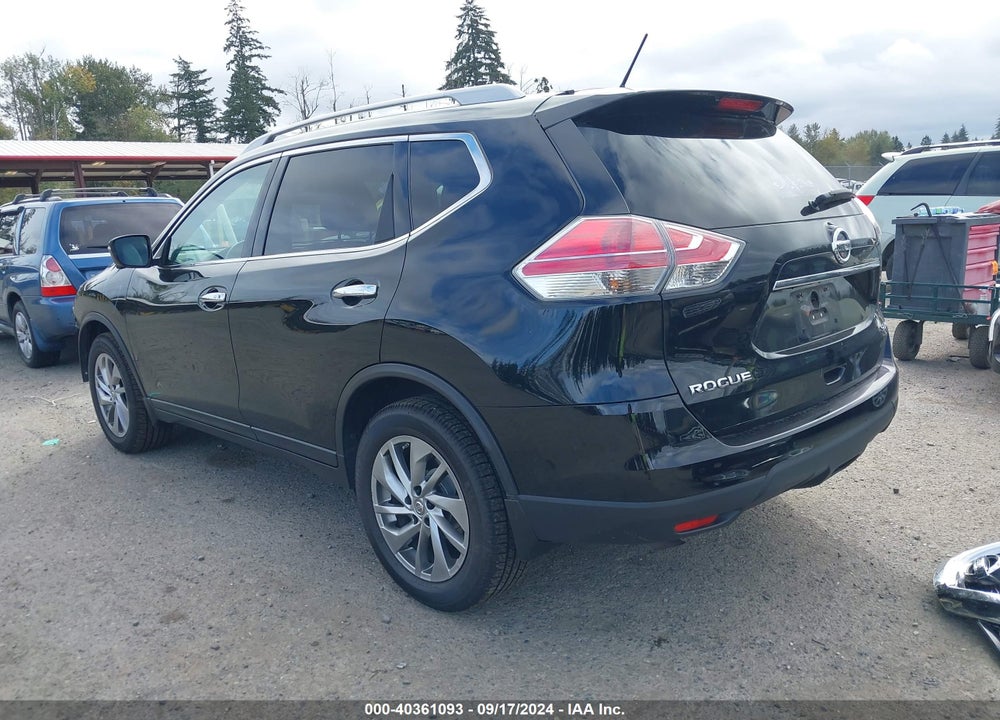 2015 NISSAN ROGUE SL VIN: 5N1AT2MV5FC917631