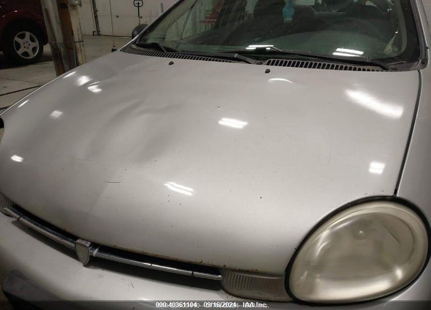 2001 PLYMOUTH NEON HIGHLINE VIN: 1P3ES46C71D163568
