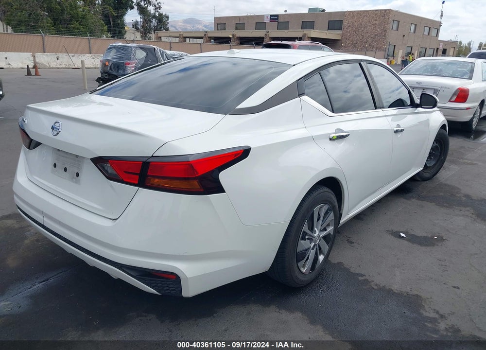2020 NISSAN ALTIMA S FWD VIN: 1N4BL4BV4LC147625