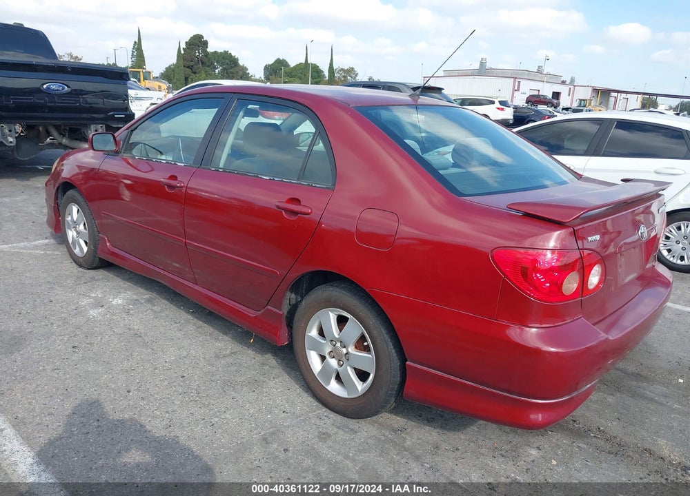 2005 TOYOTA COROLLA S VIN: 1NXBR32E55Z404299