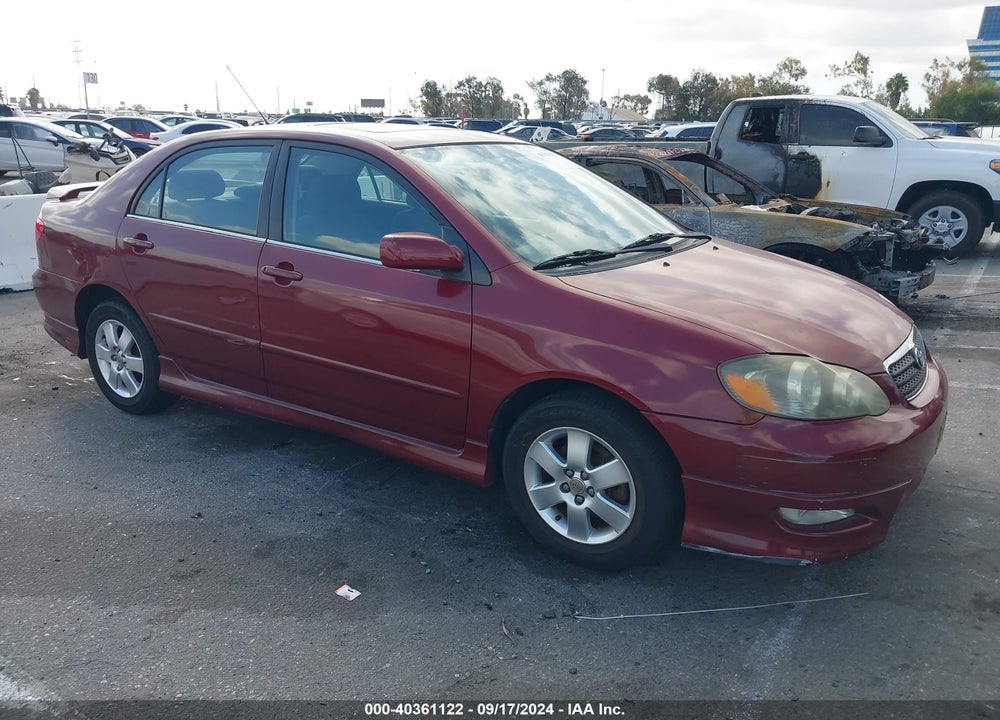 2005 TOYOTA COROLLA S VIN: 1NXBR32E55Z404299