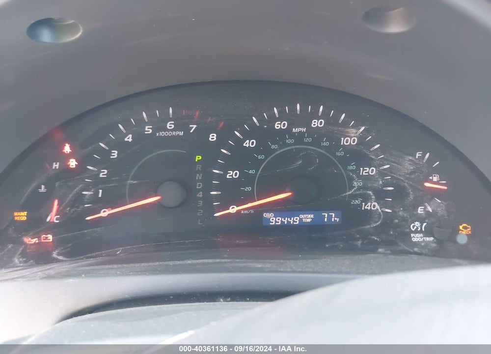 2009 TOYOTA CAMRY VIN: 4T4BE46K59R116845