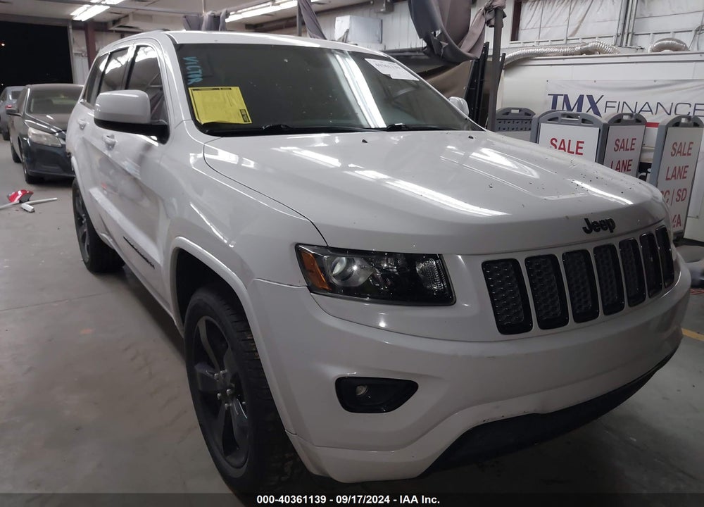 2015 JEEP GRAND CHEROKEE ALTITUDE VIN: 1C4RJFAG7FC638689