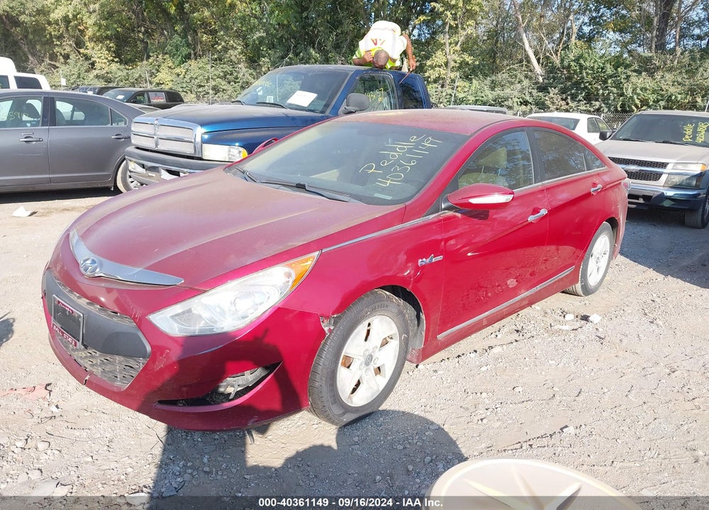 2012 HYUNDAI SONATA HYBRID VIN: KMHEC4A48CA036163