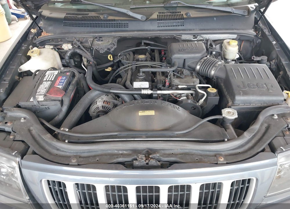 2004 JEEP GRAND CHEROKEE LAREDO VIN: 1J4GW48S74C358933