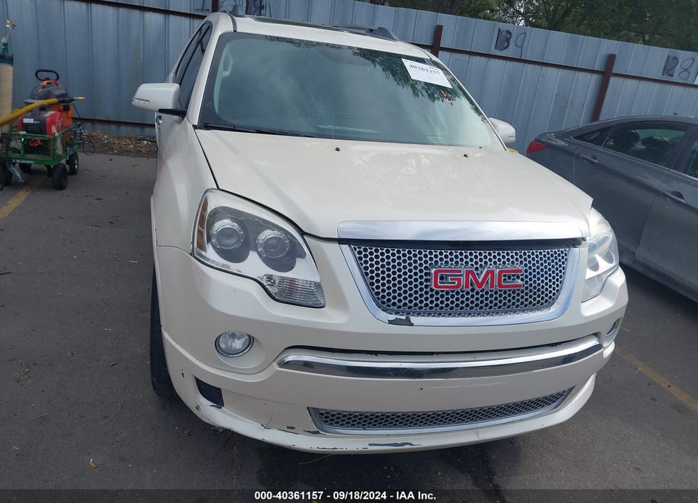 2012 GMC ACADIA DENALI VIN: 1GKKRTED3CJ218027