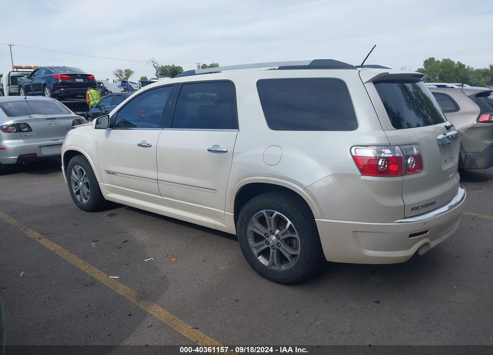 2012 GMC ACADIA DENALI VIN: 1GKKRTED3CJ218027