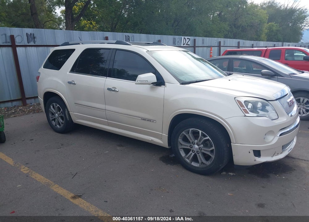 2012 GMC ACADIA DENALI VIN: 1GKKRTED3CJ218027
