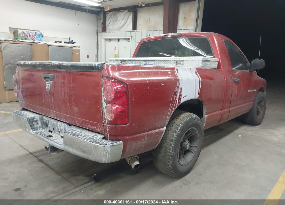 2007 DODGE RAM 1500 ST VIN: 1D7HA16N17J530948