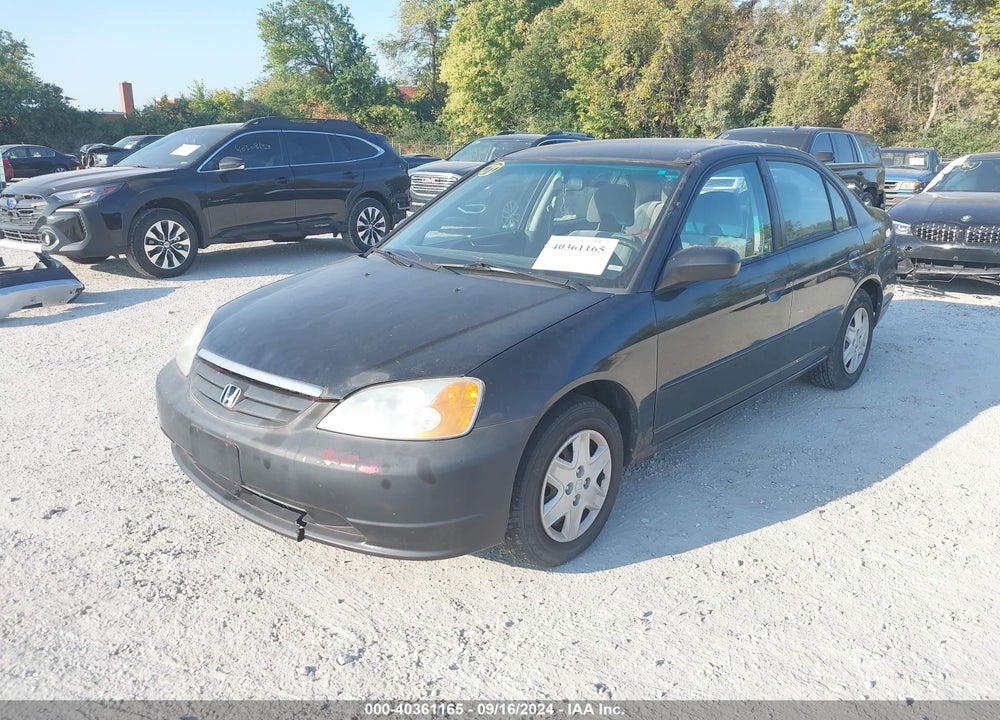 2003 HONDA CIVIC LX VIN: 1HGES16573L031498